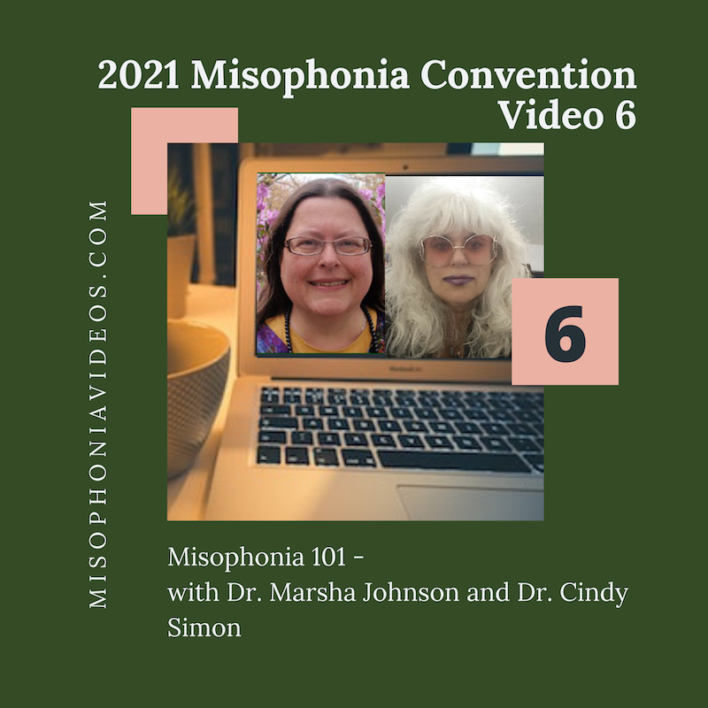 6. Misophonia 101- with Dr. Marsha Johnson and Dr. Cindy Simon (2021)