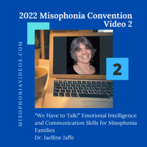 2. WE HAVE TO TALK!” EMOTIONAL INTELLIGENCE AND COMMUNICATION SKILLS FOR MISOPHONIA  FAMILIES (2022)